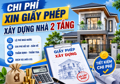 Chi phí xin giấy phép xây dựng nhà 2 tầng
