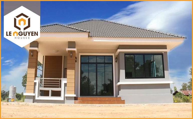 Nhà lắp ghép 60m2 mẫu NLG6002