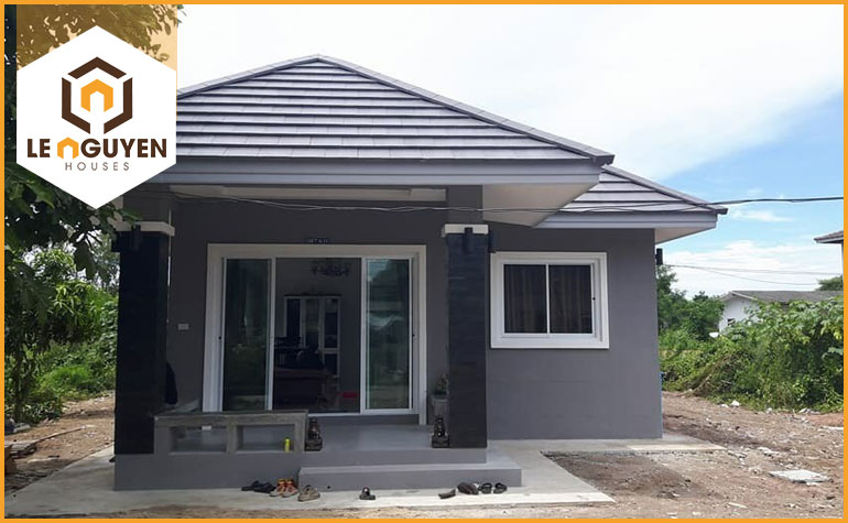 Nhà lắp ghép 65m2 mẫu NLG6503